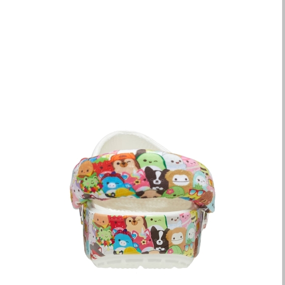 CROCS White Mules with Colorful Charms - Picture 4 of 4